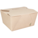Depa Container, Bamboo paper + PP, meal box, 113x90x65mm, natural