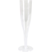 Glas, champagneglas, dispenserdoos, pS, 100ml, 200mm, glashelder