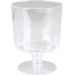 Glass, wine glass, met voet, pS, 170ml, 86mm, crystal-clear