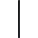 Drinking straw, drinking straw, paper, 230mm, Ø7mm, black