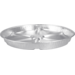 Snackpan, Ø375x38mm, aluminium, zilver