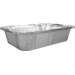 Bak, Aluminium, 2000ml, opstaande rand, 262x192x65mm, zilver