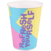 Depa®, Milkshake cup, Refresh, Cardboard + PE, 300ml, 12oz, 96mm, 