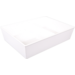 Ornamin Schale, reusable, unzerbrechlich, 2-Fach , sAN, rechtwinklig, 1900ml, 260x190x60mm, weiß