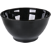 Ornamin Plat, reusable, incassable, sAN, ronde, 800ml, 90mm, ∅170mm, noir