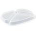 Lid, menuschaal, PP, rectangular, reusable, 239.5x184.5x26.3mm, transparent