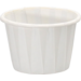 Becher, portiecup, 25ml, 1oz, 30mm, papier, weiß
