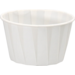 Becher, portiecup, 110ml, 4oz, 41mm, papier, weiß