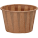 Becher, portiecup, 55ml, 2oz, 35mm, papier, braun