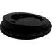 DishCircle Couvercle, PP, ronde, reusable, Ø90mm, noir