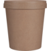 Depa, Soepbeker, incl. deksel, Karton + PP, 400ml, 16oz, Ø97mm, bruin