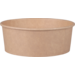 Depa Maaltijdbowl, 1300ml, 185mm, 66mm, karton + PE, bruin