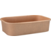 Depa Behälter, Karton + PP, 500ml, kiloschale, 169x117x41mm, braun