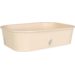 Depa Bak, Bamboepapier + PP, 500ml, maaltijdcontainer, 169x117x41mm, naturel