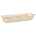 Depa Barquette, Bagasse (pulpe de canne à sucre), A16, barquette, 200x72x32mm, naturel