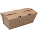 Fonkels Go!Mealbox, 1200ml, 21x10x7.5cm, karton, bruin