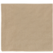 Servet, papier, 2-laags, 33x33cm, bruin