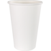  Coffee cup, Cardboard + PE, 300ml, 10oz, 110mm, white