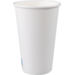  Coffee cup, Cardboard + PE, 480ml, 16oz, 135mm, white