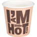 Depa, Kaffeetasse, I´M a HOT cup, Karton + PE, 100ml, 4oz, Ø62mm, braun