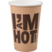 Depa, Coffee cup, I´M a HOT cup, Cardboard + PE, 300ml, 10oz, Ø80mm, 