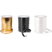 Ruban, 10mm, 250m, PP, zwart/wit/goud