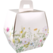  Boîte à oeuf de Pâques, Floral, carton, 180x126x233mm, Pâques, 