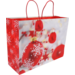 Bag, Christmas Ball, Paper, 45xSide fold 15x33cm, paper carrier bag, 