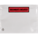 SendProof® Envelope, packing list envelope, documents enclosed, 160x122mm, A6/C6, zelfklevend, lDPE, white/transparant