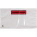 SendProof® Envelop, paklijstenvelop, documents enclosed, 225x122mm, DL, zelfklevend, lDPE, wit/transparant