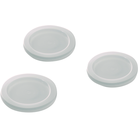 Deksel, botercup, LDPE, rond, Ø47mm, transparant