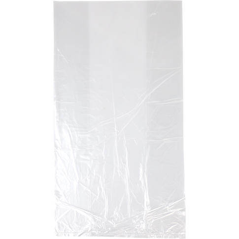Top Quality Zak, Zijvouwzak, HDPE, 28/ 8x56cm, transparant