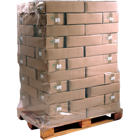 Krimphoes, 125my, 127x108x220cm, op rol, lDPE, transparant