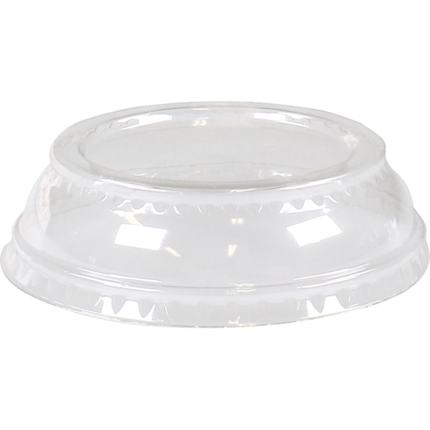 Deksel, shaker, 3-in-1-concept, Gerecycled PET, plat dome, Ø93mm, 20mm, transparant