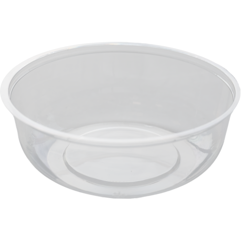 Insertcup, 3-in-1-concept, 75ml, Ø75mm, 25mm, Gerecycled PET, transparant