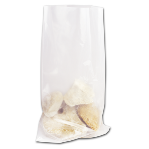 Sac, Sachet plat, PEBD , 50x80cm, 200my, transparent