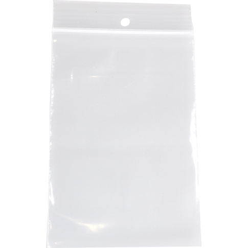 Sac, Sachet refermable, PEBD , 8x12cm, 50my, transparent
