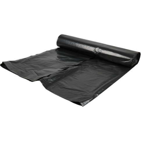 PowerSterko Afvalzak, Gerecycled LDPE, 70x110cm, T70, zwart