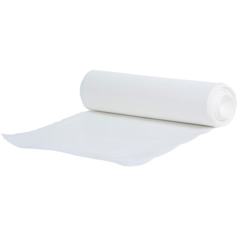 PowerSterko Afvalzak, Gerecycled LDPE, 90x120cm, T100, wit