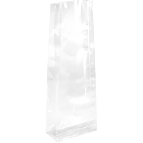 Zak, Blokbodemzak, OPP, 10/ 2,5x28cm, 40my, verpakt per 250 stuks, transparant