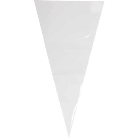 Cornet, 460x250mm, PP, blanc