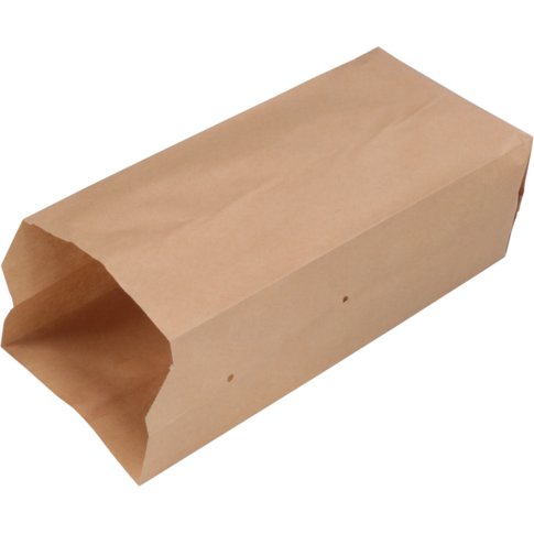 Zak, Snackzak, Ersatzpapier, Nr. 25, 0,5 pond, 10.5/ 4,25x27cm, bruin