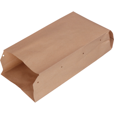 Zak, Snackzak, Ersatzpapier, Nr. 27, 1 pond, 14/ 4x33cm, bruin