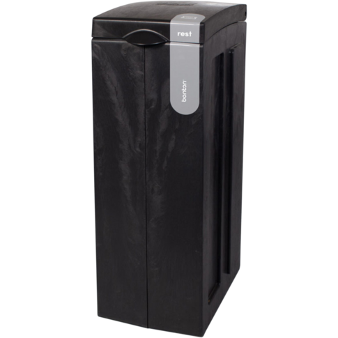 BonTon, Afvalbak, original, Rest, gerecycled PP, 70l, 77.1x28x43cm, grijs