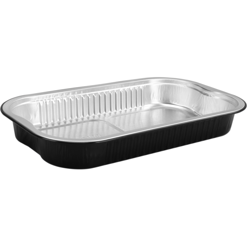 Bak, Aluminium, 700ml, Ready2Cook, 234x138x30mm, zwart