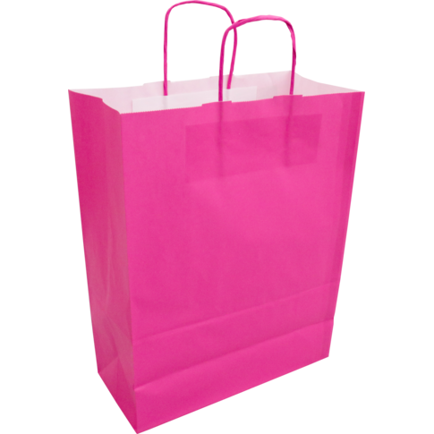 Tas, Kraftpapier, gedraaid papieren koord, kleur