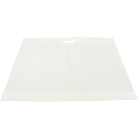Tasche, LDPE, dKT, 65x 5x50cm, tragetasche, weiß