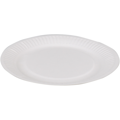 Depa Bord, rond, 1-vaks, karton, Ø18cm, wit