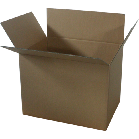  Palletdoos, golfkarton, 785x580x580mm, dubbele golf, bruin