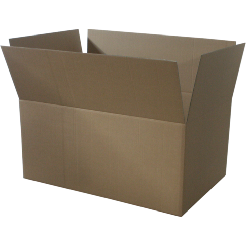 Palletdoos, golfkarton, 1180x780x540mm, dubbele golf, bruin